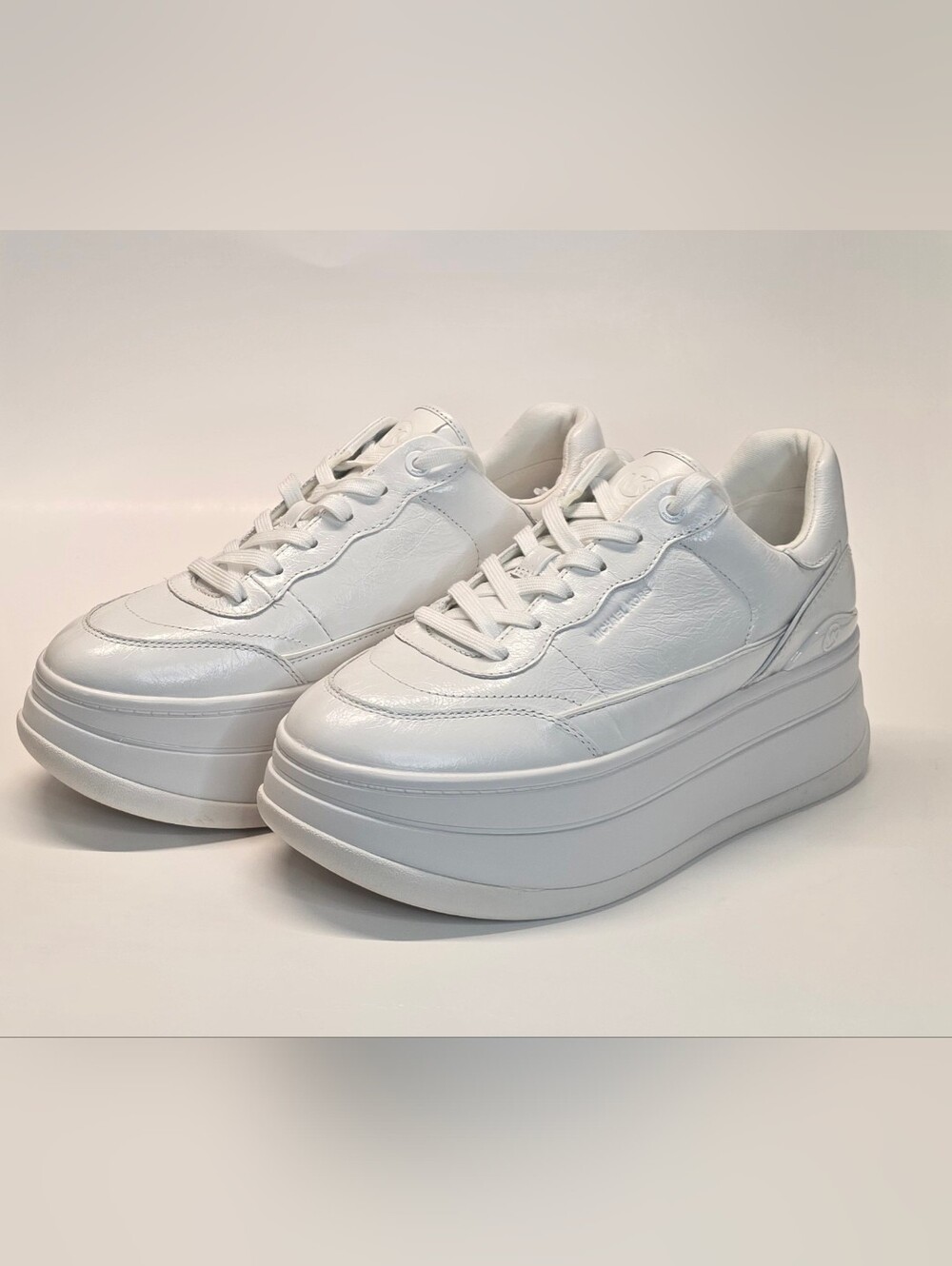 New Michael Kors Platform Sneakers Shoes  Hayes Lace Up  Women's Size 10